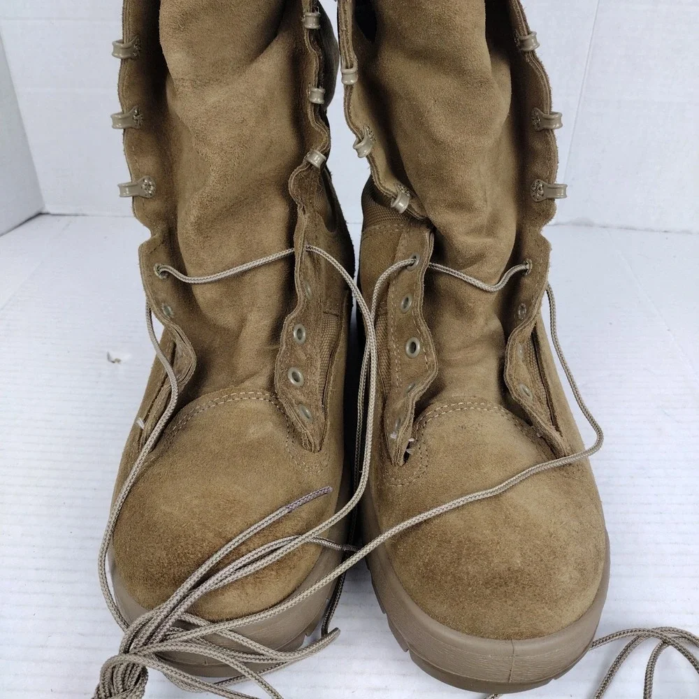 McRae Army Military Coyote Suede Gore-Tex Soft Toe Mens Boots Size 12 NEW